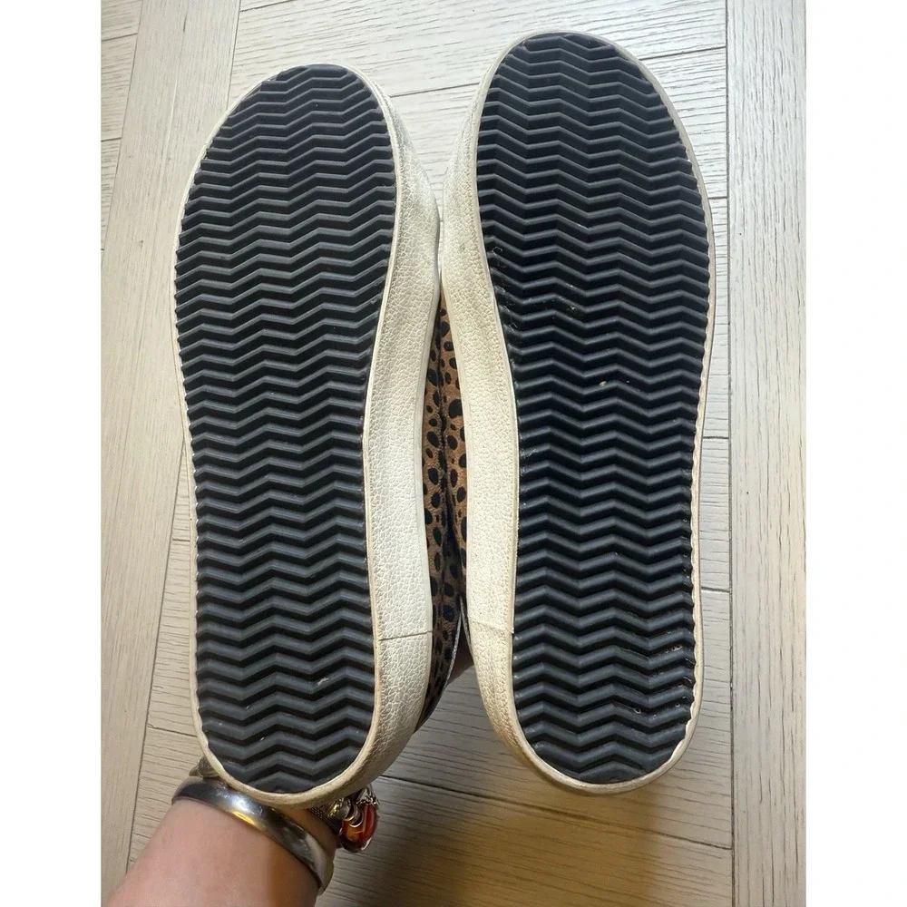 Steve Madden Women's Philosophy PHIL02S1‎ Brown Animal Print Sneakers Size 7 M